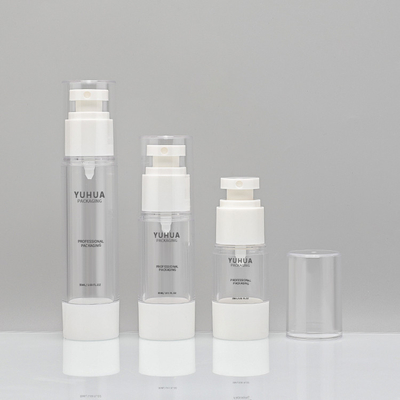μπουκάλι ψεκασμού αντλιών 15ml 30ml 80ml Aairless για το υγρό προσωπικής φροντίδας