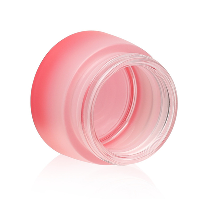 Στρογγυλό καθορισμένο Hyaluronic όξινο γυαλί Skincare μπουκαλιών μορφής καλλυντικό