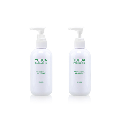 Dropper 120ML 150ml πράσινη πλαστική συσκευασία κρέμας λοσιόν εκτύπωσης οθόνης μεταξιού μπουκαλιών