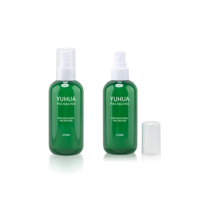 Dropper 120ML 150ml πράσινη πλαστική συσκευασία κρέμας λοσιόν εκτύπωσης οθόνης μεταξιού μπουκαλιών