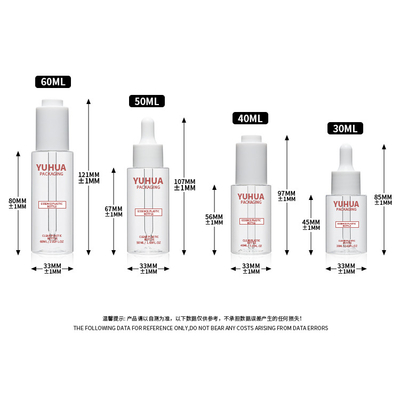 πλαστικό Makeup μπουκάλι λοσιόν ορών 30ml 40ml 50ml 60ml για την καλλυντική συσκευασία