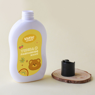 200 ml Χρωματιστές πλαστικές κενές φιάλες σαμπουάν και conditioner