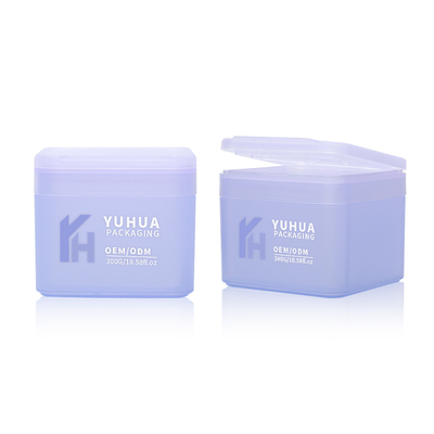 300 Gram Flip Top Plastic Cream Jar pp κενό πλαστικό καλλυντικό βάζο με καπάκι