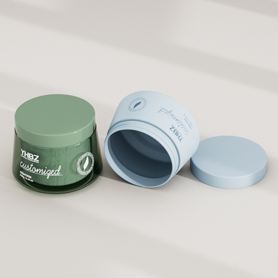 Ματ πλαστικό βάζο κρέμας 150ml 250ml 350ml 500ml Κενά δοχεία κρέμας