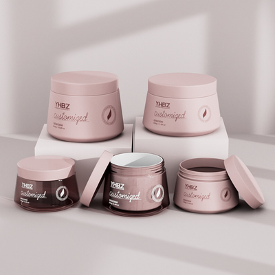 Ματ πλαστικό βάζο κρέμας 150ml 250ml 350ml 500ml Κενά δοχεία κρέμας