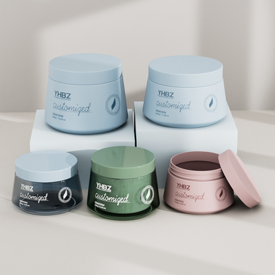 Ματ πλαστικό βάζο κρέμας 150ml 250ml 350ml 500ml Κενά δοχεία κρέμας