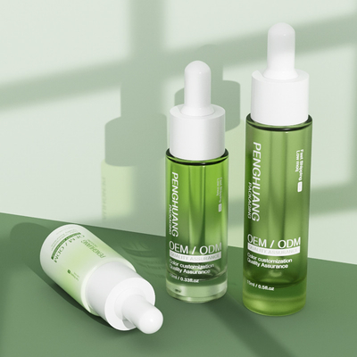 5ml 10ml 15ml γυάλινο ορό σταγονίδια μπουκάλια γυάλινο μπουκάλι για το οξύ