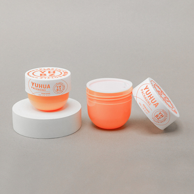 30 ml 50 ml πλαστικό καλλυντικό βάζο Eco Friendly Pp Body Butter Cream Jar με Flip Cap Jar