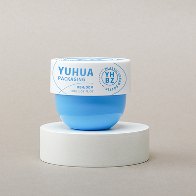 30 ml 50 ml πλαστικό καλλυντικό βάζο Eco Friendly Pp Body Butter Cream Jar με Flip Cap Jar