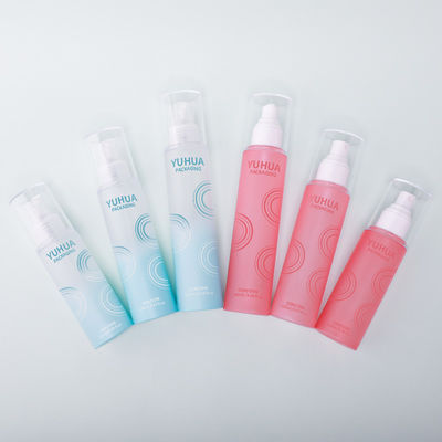 Προσαρμοσμένο Μπουκάλι Σπρέι Καλλυντικού Τόνερ Διαφανές Κυλινδρικό PET Μπουκάλι Σπρέι Για Ενυδατικό Τόνερ