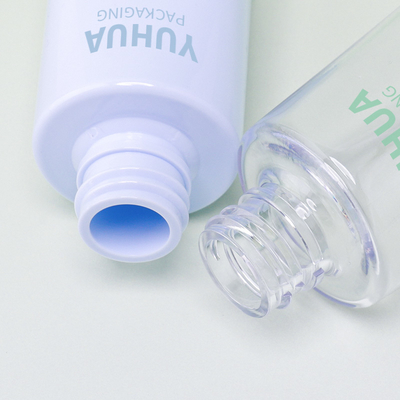 Εκτύπωση λογότυπου 50ml μπουκάλια σταγονίδια ορού PET για αιθέρια έλαια και φροντίδα του δέρματος