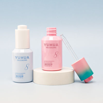 Στρογγυλό Μπουκάλι Ορού Λαδιού με Λογότυπο Σύμφωνα με τις Απαιτήσεις του Πελάτη