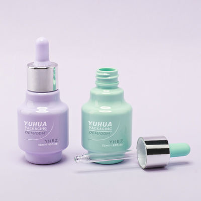 Φιαλίδια ορού χωρητικότητας 50ml με προσαρμοσμένη εκτύπωση μεταξοτυπίας/θερμοτυπίας/ετικέτας Χρόνος 15-20 ημέρες