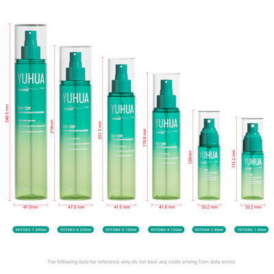 Silk Screen Printing PET Spray Bottle with Fine Mist Spray Pattern