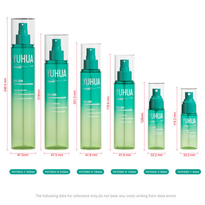 Πιεσμένο μπουκάλι με σπρέι PET με μοτίβο ψεκασμού λεπτής ομίχλης