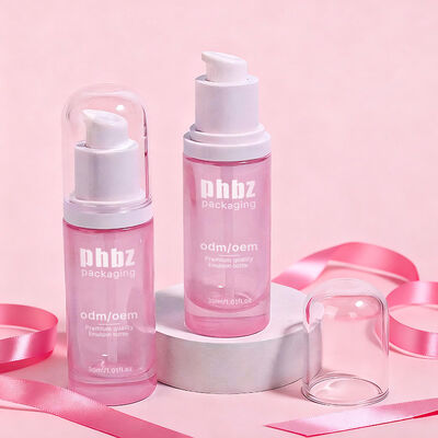 Γυάλινα μπουκάλια για λοσιόν γυαλί με εξαρτήματα αντλίας