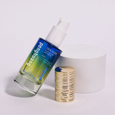 Επικάλυψη Κοσμητικών Συσκευασμάτων Συγκρότημα Προσαρμοσμένων Στρογγυλών Συσκευαστικών Λύσεων που Παρέχουν Έλεγκτη Παρουσίαση και Προστασία για τα Κοσμητικά