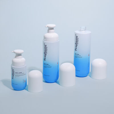 Κοσμητική συσκευασία Σετ με γυάλινα καλλυντικά μπουκάλια χρυσό καπάκι κρέμα βάζα λοσιόν μπουκάλια προσαρμόσιμη συσκευασία και πολλαπλά μεγέθη