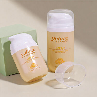 Πλαστικό μπουκάλι λοσιόν από υλικό PP με αντλία χωρίς αέρα και ματ επιφάνεια για συσκευασία καλλυντικών και αποθήκευση υγρών