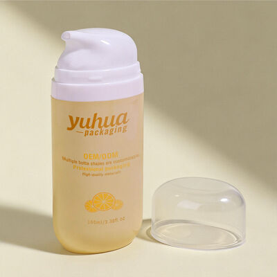 Πλαστικό μπουκάλι λοσιόν από υλικό PP με αντλία χωρίς αέρα και ματ επιφάνεια για συσκευασία καλλυντικών και αποθήκευση υγρών