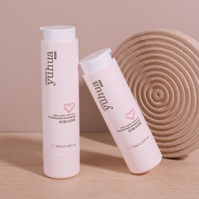 Φιάλη συσκευασίας καλλυντικών πολυτελείας με θερμοτυπία Προσαρμοσμένη συσκευασία σχεδιασμένη για την παρουσίαση καλλυντικών και προϊόντων περιποίησης δέρματος