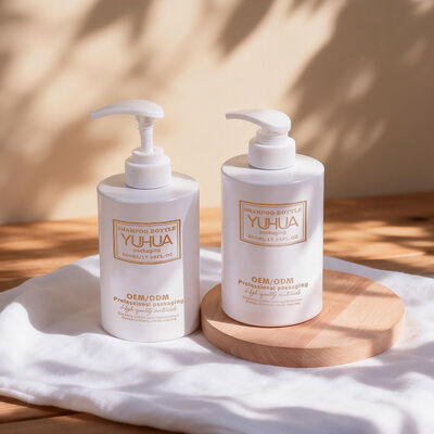 Προσαρμόσιμα πλαστικά μπουκάλια συσκευασίας για καλλυντικά, συμπεριλαμβανομένου του ορού τομών με σχήμα κυλίνδρου και κλείσιμο καπάκις με βίδα