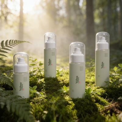 Προσαρμοσμένα μπουκάλια πλαστικής συσκευασίας με λογότυπο σε διάφορα μεγέθη με πρόληψη των διαρροών για καλλυντική χρήση