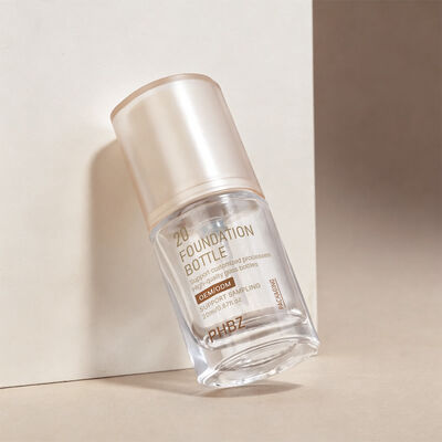 Liquid Foundation Bottles γυάλινη συσκευασία καλλυντικών σχεδιασμένη να βελτιώνει την ελκυστικότητα και τη χρηστικότητα των προϊόντων υγρού μακιγιάζ