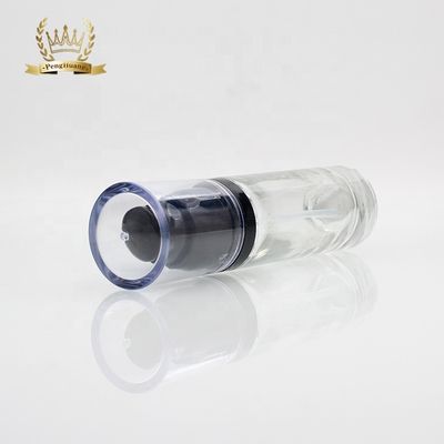 Πολυτέλεια γύρω από τα καλλυντικά 30ml που συσκευάζουν το υγρό μπουκάλι ιδρύματος γυαλιού με την αντλία ομορφιάς