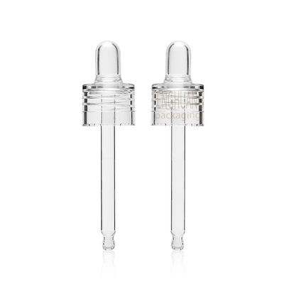 διαφανές dropper μπουκάλι γυαλιού για τον ορό 30ml