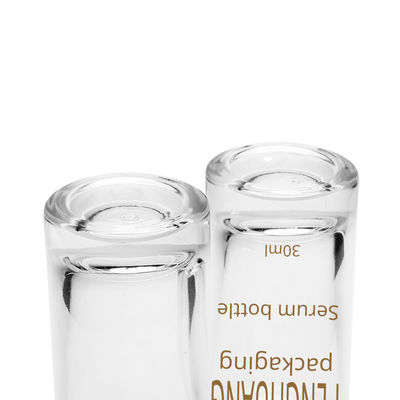διαφανές dropper μπουκάλι γυαλιού για τον ορό 30ml