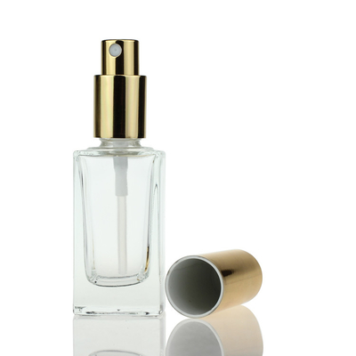 30ml διαφανής μικρή τετραγωνική διαδικασία μπουκαλιών ορών γυαλιού πτώσης διαθέσιμη