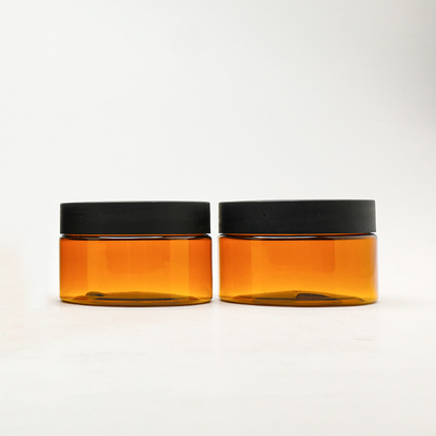 Πλαστικό συσκευάζοντας βάζο Skincare με τα καλλυντικά βάζα κρέμας καπακιών 100g βιδών