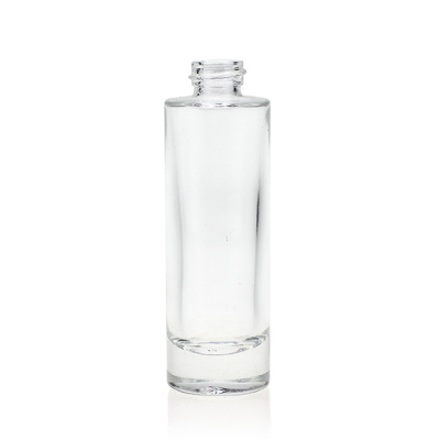 30ml καθαρίστε την υγρή καλλυντική συσκευασία μπουκαλιών αντλιών γυαλιού ιδρύματος