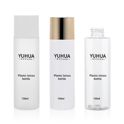Sanitizer χεριών πλαστικό μπουκάλι κενό διαφανές 150ml της Pet λοσιόν με την ΚΑΠ