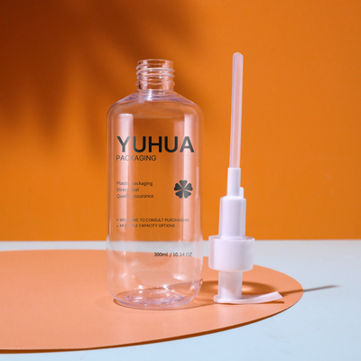 τα μπουκάλια σαμπουάν 250ml 300ml 500ml PET καθαρίζουν το πλαστικό μπουκάλι ψεκασμού με την αντλία