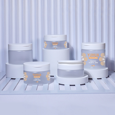 Ανακυκλωμένη καλλυντική Skincare συσκευασίας της PET πλαστική συσκευασία βάζων 480g