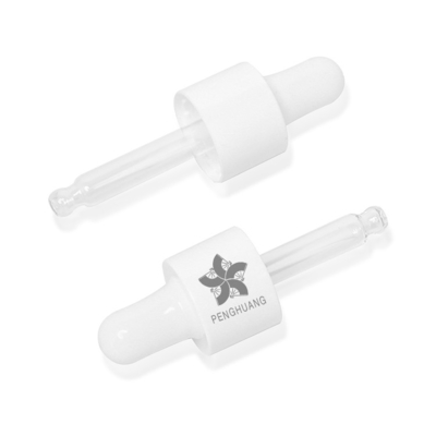 15ml κύλινδρος γύρω από το μπουκάλι γυαλιού με άσπρο πλαστικό Dropper