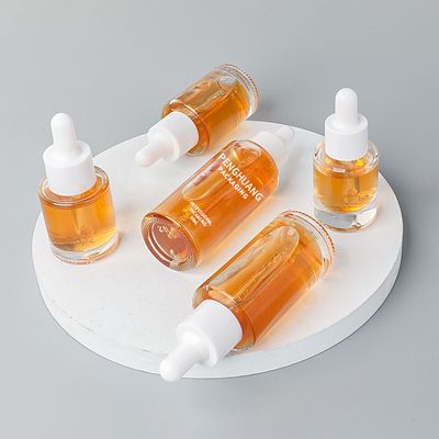 Dropper ορών 15ml 20ml 30ml 40ml 50ml συσκευάζοντας γυαλί πετρελαίου μπουκαλιών γύρω από τη μορφή