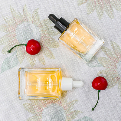 Dropper ορών 15ml 30ml 50ml 100ml τετραγωνική μορφή γυαλιού συσκευασίας πετρελαίου μπουκαλιών