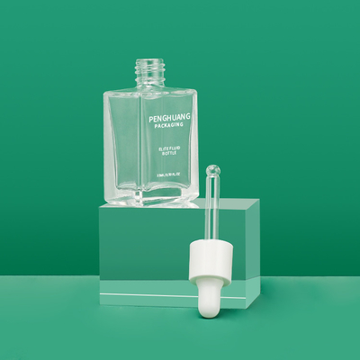 Dropper ορών ορθογωνίων 15ml MSDS συσκευασία πετρελαίου ουσίας μπουκαλιών