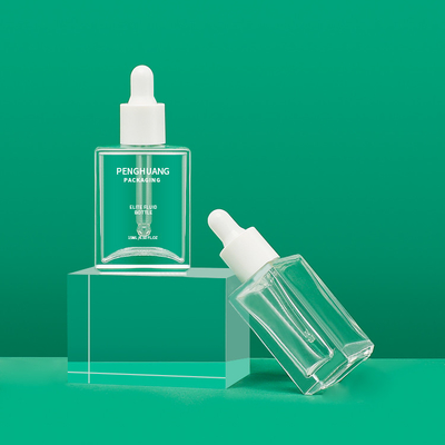 Dropper ορών ορθογωνίων 15ml MSDS συσκευασία πετρελαίου ουσίας μπουκαλιών