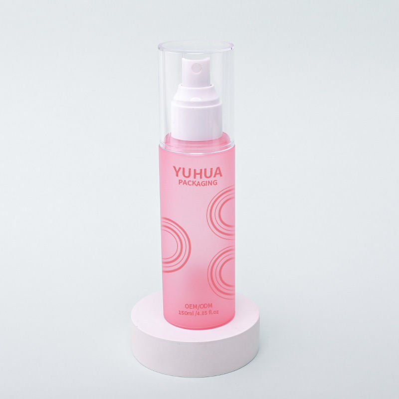 Προσαρμοσμένο Μπουκάλι Σπρέι Καλλυντικού Τόνερ Διαφανές Κυλινδρικό PET Μπουκάλι Σπρέι Για Ενυδατικό Τόνερ