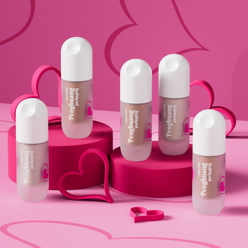 Μπουκάλια υγρού foundation με αντλία 30ml Προσαρμοσμένο λογότυπο Επαγγελματική συσκευασία καλλυντικών για προϊόντα υγρού μακιγιάζ