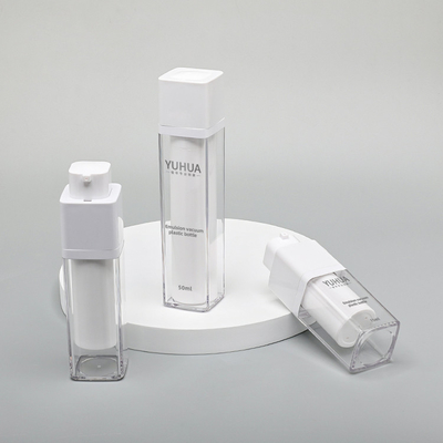 Airpress μπουκαλιών της PET δερμάτων Skincare μπουκάλι αντλιών κενής συσκευασίας πλαστικό χωρίς αέρα