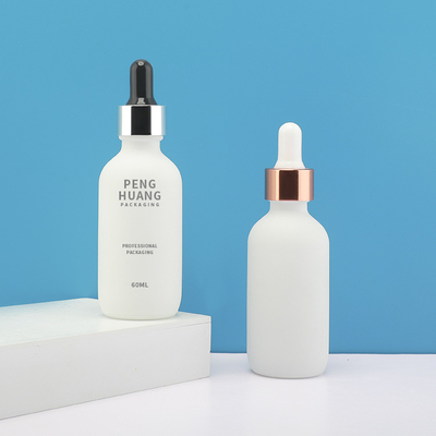 2oz 60ml πάγωσε το μπουκάλι της Βοστώνης γύρω από Dropper γυαλιού πετρελαίου τρίχας ουσιαστικού πετρελαίου γυαλιού το μπουκάλι