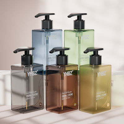 Τυποποιημένο πλαστικό μπουκάλι λοσιόν 300ml σαμπουάν απολυμαντικό χεριών μπουκάλι αντλία