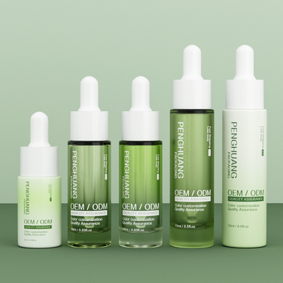 5ml 10ml 15ml γυάλινο ορό σταγονίδια μπουκάλια γυάλινο μπουκάλι για το οξύ