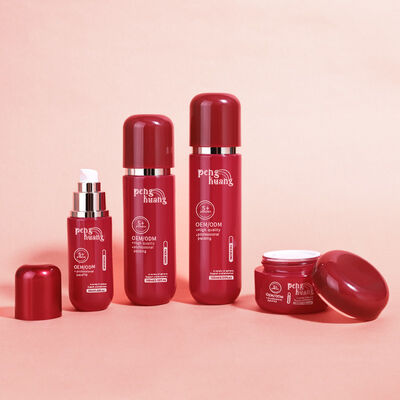 Βάζα συσκευασίας γυαλιού πολυτελείας για καλλυντικά