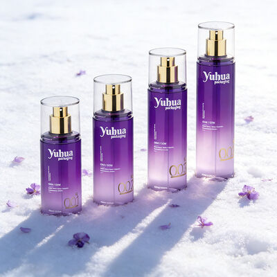 Κοσμητικά συσκευαζόμενα πλαστικά μπουκάλια με προσαρμοσμένο λογότυπο